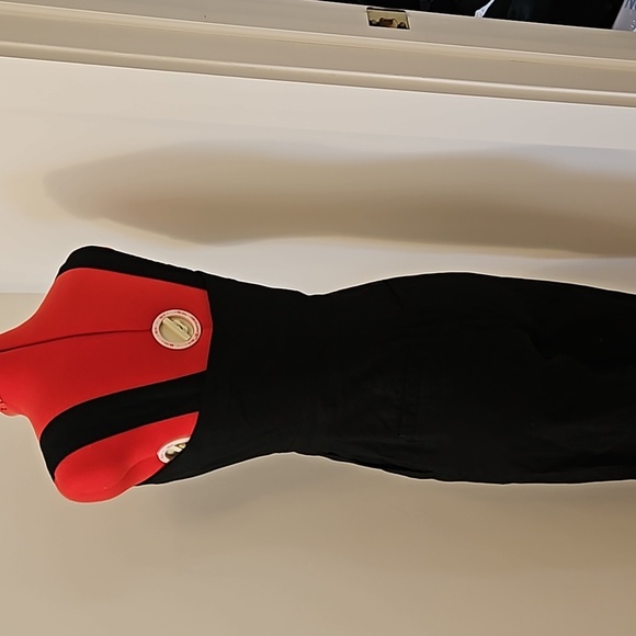 Mauve viscose overalls - Picture 3 of 5